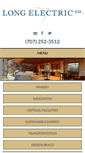 Mobile Screenshot of longelectric.com